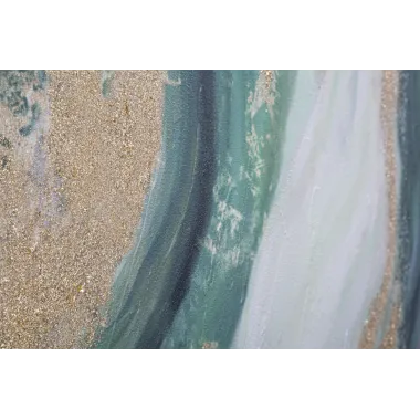 OBRAZ NA PŁÓTNIE GREENERY 80x2,8x100 cm